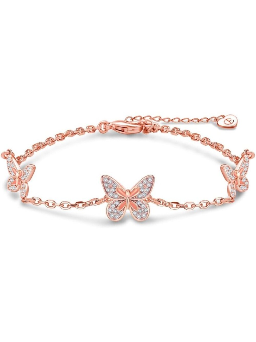 Elegant 18K Gold Plated Butterfly Bracelets for Women & Girls - Stylish Jewelry